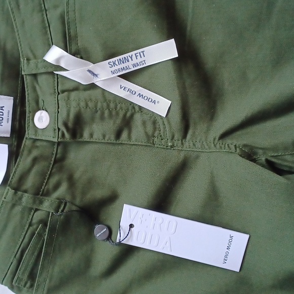 Vero Moda "Kombu Green" Wonder Jegging NEW- Sz. 25 - Picture 7 of 11